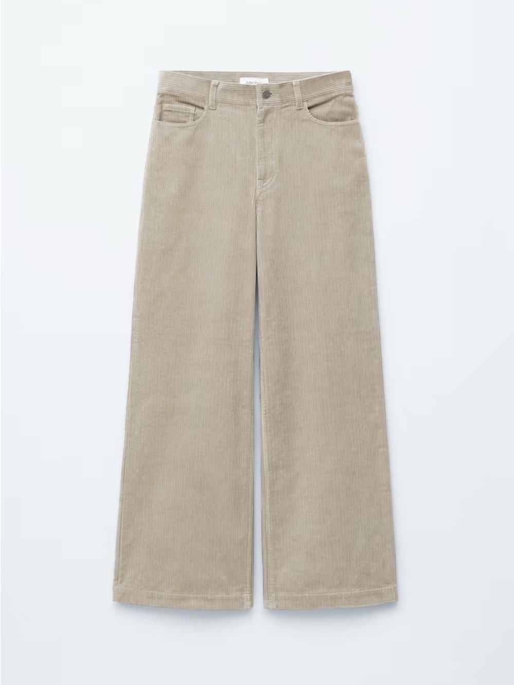H&M Divided Corduroy Straight Wide Pants